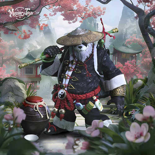 METYTOYZ熊猫人吴青烈人偶