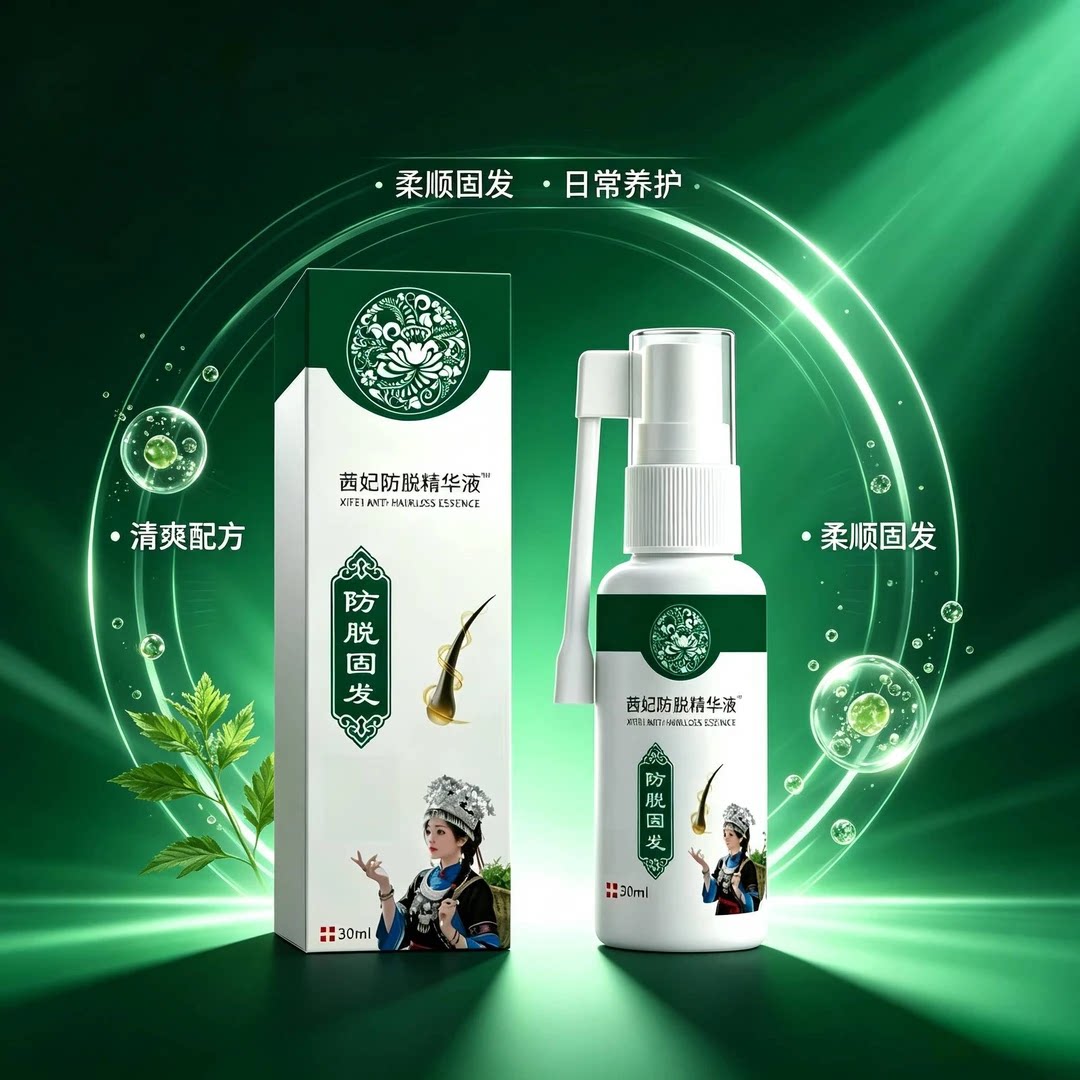 官方正品茜妃防脱精华液精华液植物萃取身体护理液FA