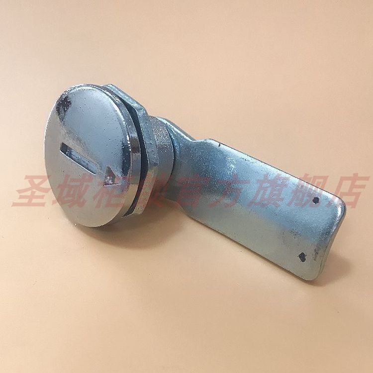 MS705-3C一字凹槽圆柱锁 生久同款电柜门锁 通讯开关柜门锁