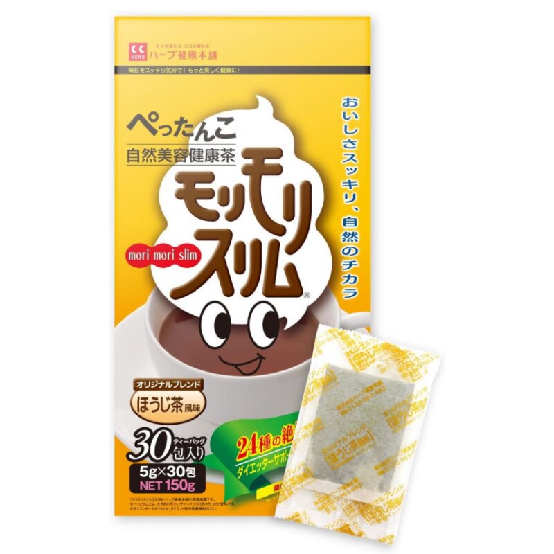 日本代购ハーブ健康本铺 24种草本植萃日式焙茶风味30包/盒