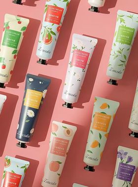 护手霜小巧秋冬滋润保湿直播福利品洋甘菊袋装手霜礼品装