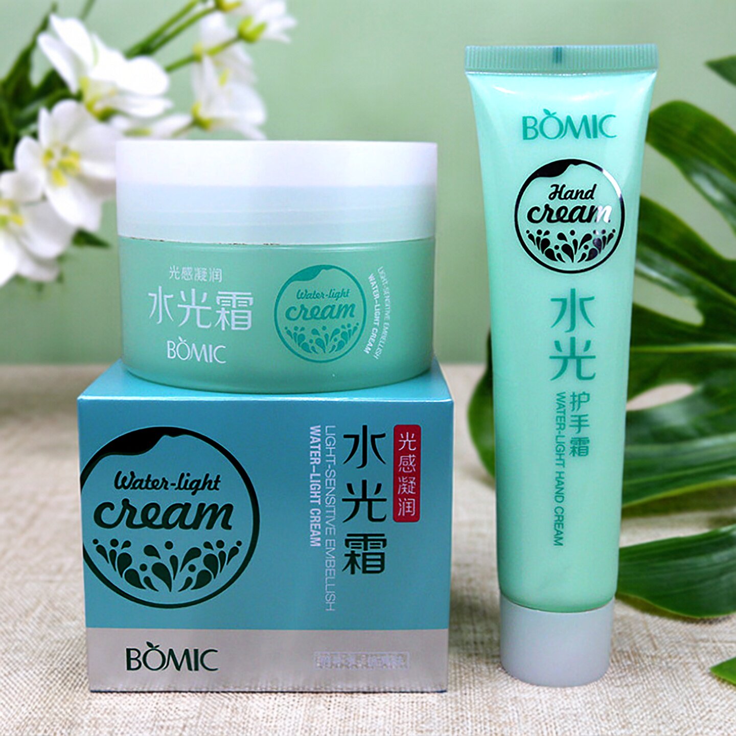 水光霜补水保湿送护手霜