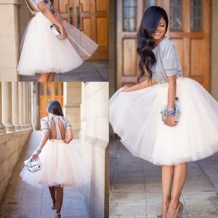 Tulle Skirts Waist Long Skirt短裙 High Tutu summer Maxi 2017