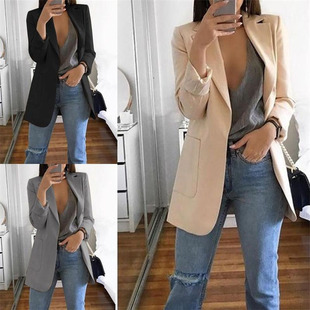 fashion Blazer Jacket Suit blazers外套女 2020 Office Ladies