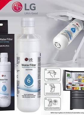 冰箱用滤芯LG-LT1000P ADQ747935 Refrigerator Water Filte 2支1