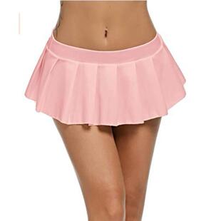 mini pleated miniskirt欧美低腰半身百褶裙迷你超短裙 waist Low