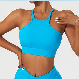 超美运动内衣防震跑步健身背心女聚拢美背防下垂瑜伽文胸外穿bra