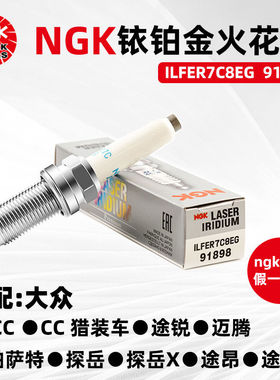 NGK铱铂金火花塞91898适用奥迪A4L/Q5L迈腾CC帕萨特途昂途岳途观L