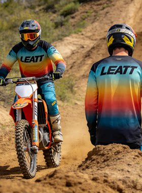 LEATT越野速降服骑行服拉力赛越野摩托车山地车耐磨网眼赛车服