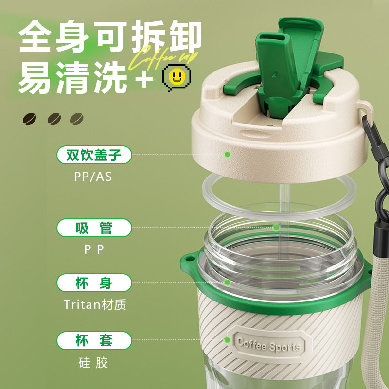 康知缘2025新款奇诺咖啡杯tritan
