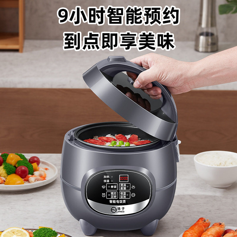 多功能电饭锅上蒸下煮1-2-3人家用小型不粘锅智能煮饭电饭锅