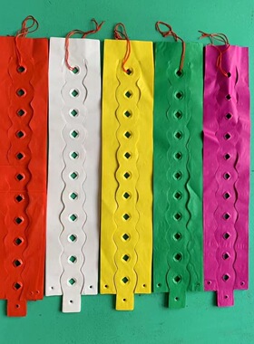 清明节吊钱坟飘祭祀殡葬上坟白色吊钱扫墓五彩吊钱吊子挂清钱