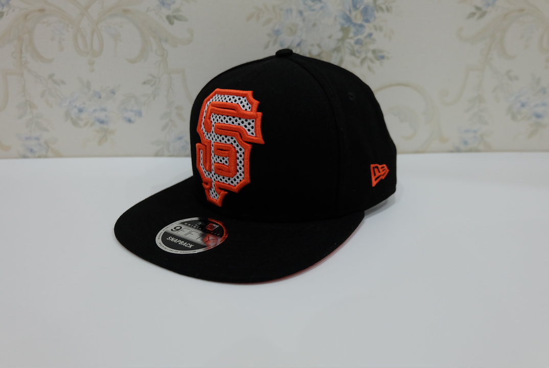 【美版 现货】new era mlb 旧金山巨人队 网眼球衣质感logo棒球帽