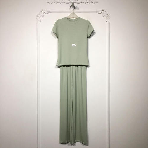 潮系列 LM07124 时尚套装两件套品牌女装折扣颦薪