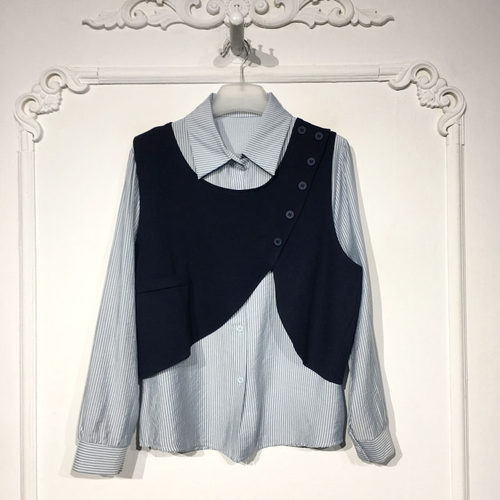 容悦 YB000376 时尚套装两件套品牌女装折扣颦薪