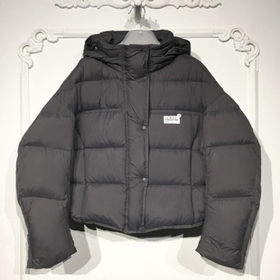 鹅绒羽绒服品牌女装 容悦 短款 时尚 折扣颦薪 YB000754