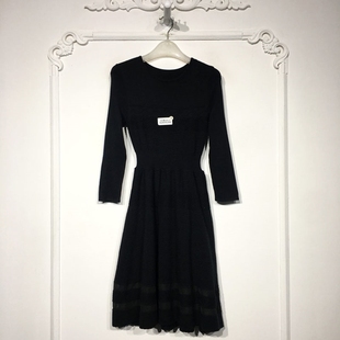 针织连衣裙品牌女装 时尚 折扣颦薪 8268S266 欧系列