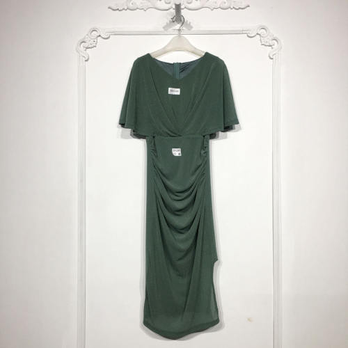 潮系列 D93241 时尚连衣裙品牌女装折扣颦薪