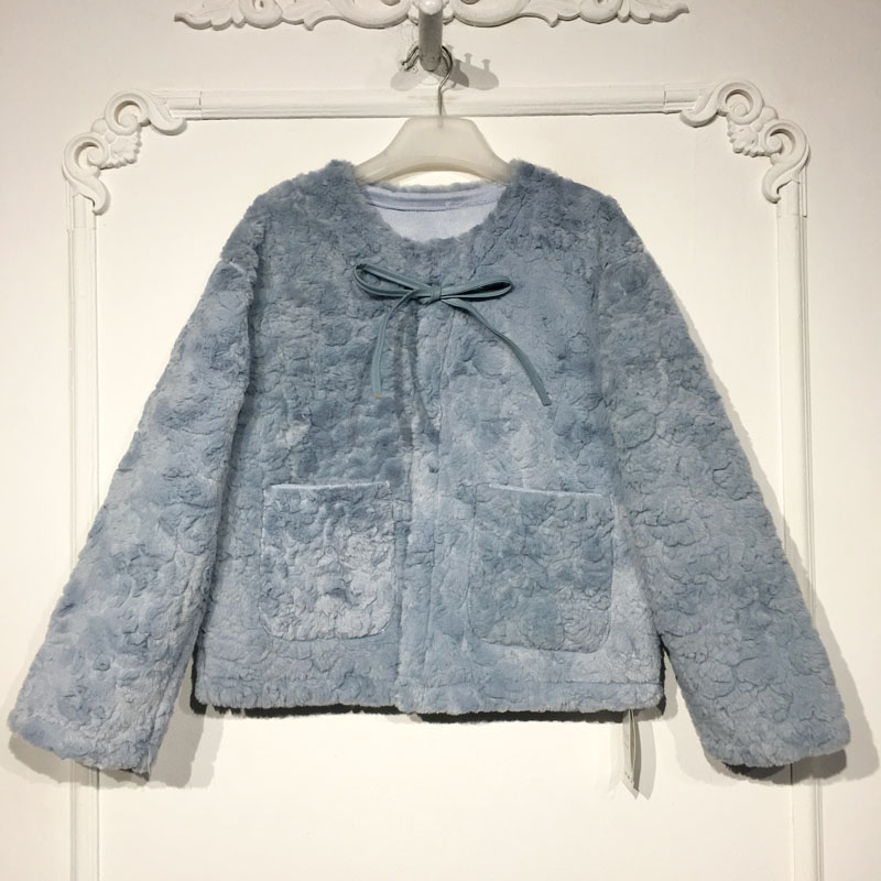 YZQ系列 8329S131 时尚短款外套品牌女装折扣颦薪