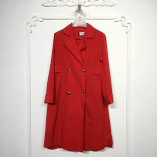 风衣外套品牌女装 时尚 折扣颦薪 8155S070 潮系列