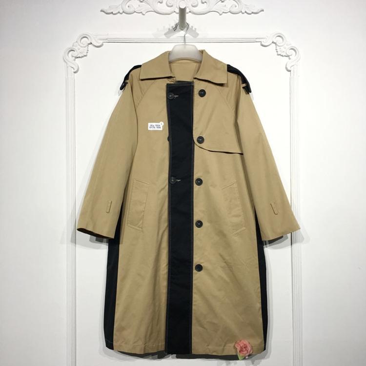 乔系列 8178S006 时尚风衣外套品牌女装折扣颦薪
