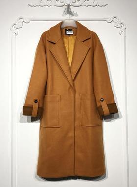 米LD系列 8248S209 时尚毛呢外套品牌女装折扣颦薪