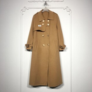 西树系列 8276S214 时尚羊毛双面呢毛呢外套品牌女装折扣颦薪