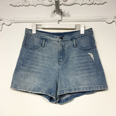 容悦 8345S130 时尚牛仔短裤品牌女装折扣颦薪
