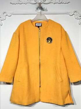 洛M系列 8283S193 时尚毛呢外套品牌女装折扣颦薪