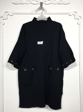 UGC系列 8163S079 时尚针织连衣裙品牌女装折扣颦薪