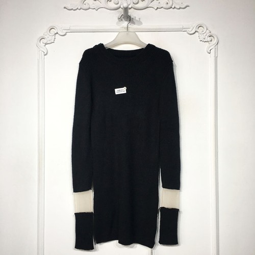 潮系列 8288S142 时尚羊毛针织连衣裙品牌女装折扣颦薪