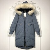 西树系列 折扣颦薪 真毛领羽绒服品牌女装 8277S177 时尚