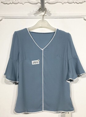 乔系列 8216S193 时尚上装品牌女装折扣颦薪