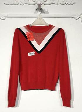 欧旗下FP系列 8271S137 时尚针织衫品牌女装折扣颦薪