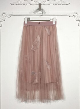 西树系列 8134S124 时尚半身裙品牌女装折扣颦薪