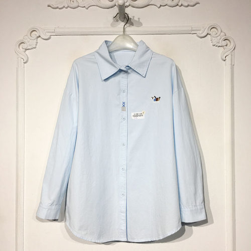 容悦 YB001011 时尚衬衫品牌女装折扣颦薪