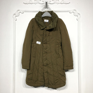 棉服品牌女装 长款 折扣颦薪 时尚 江N系列D90291