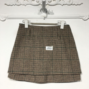 毛呢短裙品牌女装 时尚 折扣颦薪 8267S257 容系列