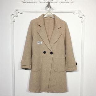 折扣颦薪 双面呢毛呢外套品牌女装 N系列8126S233 时尚