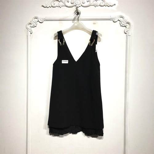 欧旗下FP系列D84403 时尚连衣裙品牌女装折扣颦薪