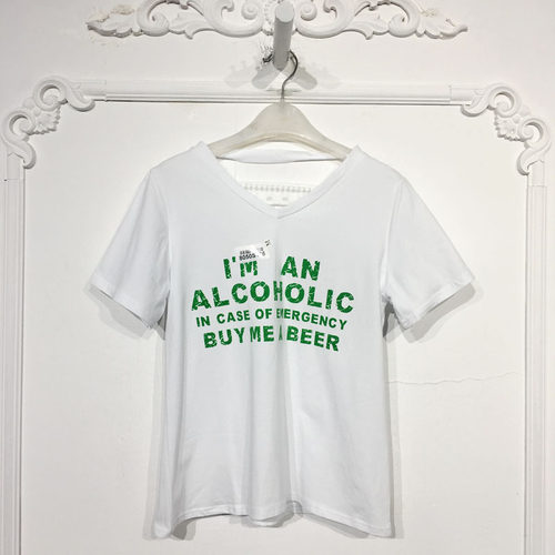 七N系列 8050S136 时尚T恤品牌女装折扣颦薪