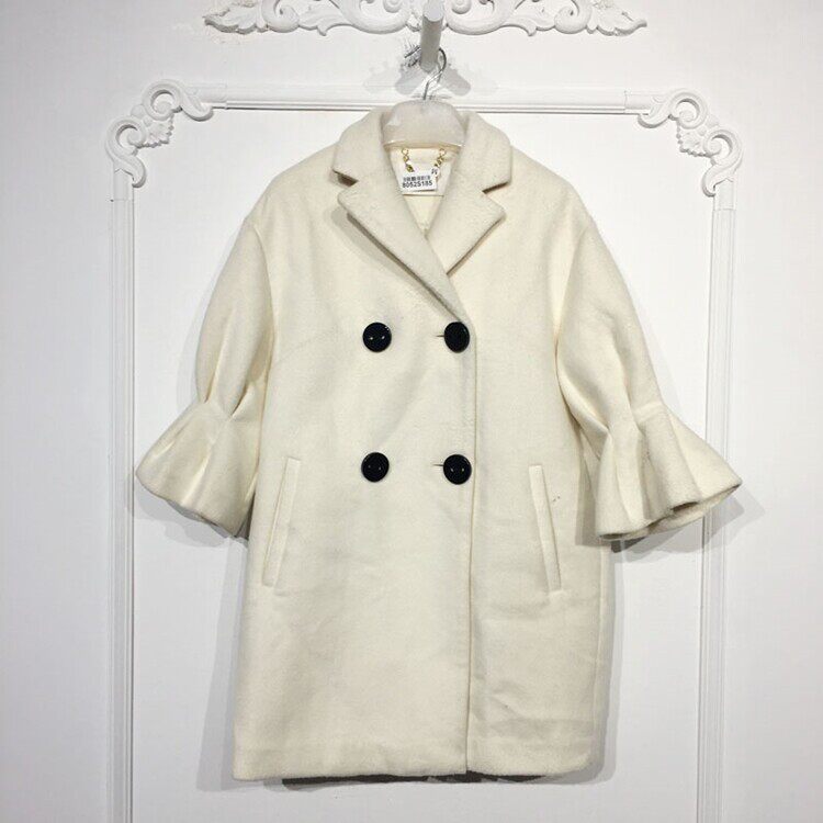 欧旗下FP系列 8052S185 时尚毛呢外套品牌女装折扣颦薪