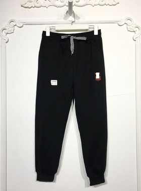 N系列 D98088 时尚绒里卫裤品牌女装折扣颦薪