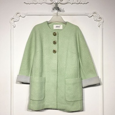 欧旗下FP系列 8283S210 时尚毛呢外套品牌女装折扣颦薪