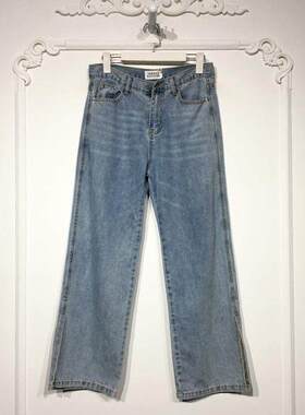 NS系列 8262S196 时尚牛仔长裤品牌女装折扣颦薪