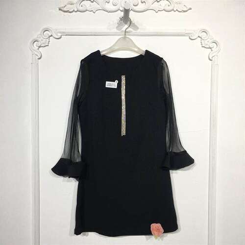 乔系列 8096S119 时尚连衣裙品牌女装折扣颦薪