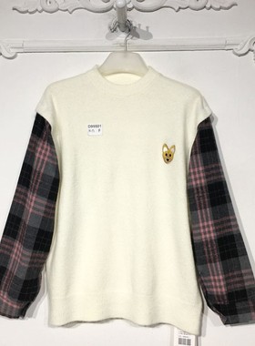 容系列 D99501 时尚针织衫品牌女装折扣颦薪