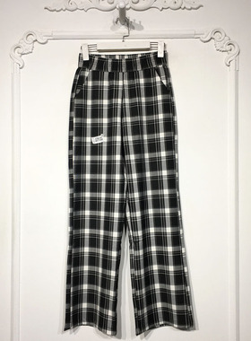 潮系列 LM07240 时尚长裤品牌女装折扣颦薪