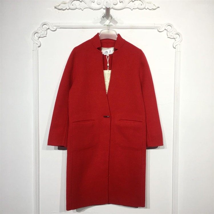 夏系列8126S131 时尚双面呢毛呢外套品牌女装折扣颦薪,女装/女士精品,毛呢外套,淘宝优惠券,粉丝福利购,淘宝优惠卷