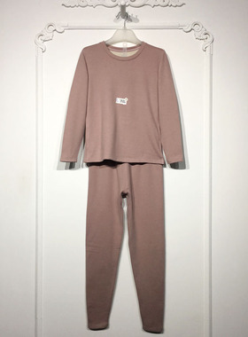 潮系列 LM07859 时尚保暖套装两件套品牌女装折扣颦薪